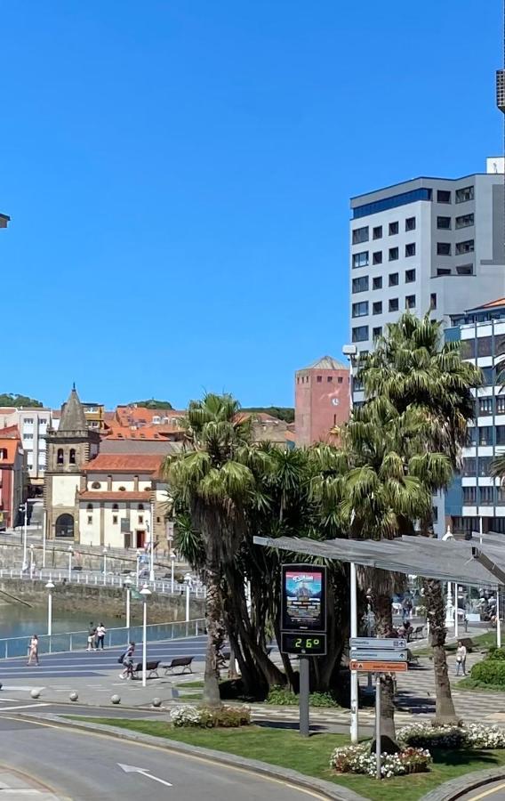 Alojamientos Muelle De ヒホン エクステリア 写真